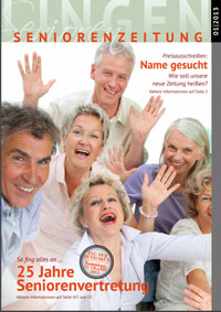 Erstausgabe der Seniorenzeitung in Lingen.