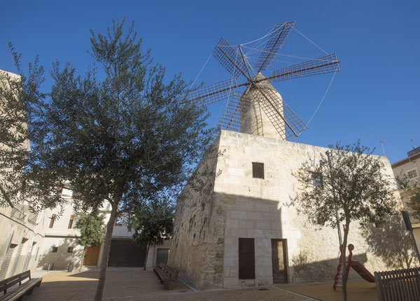 Windmühle D'EN FRARET in Manacor auf Mallorca