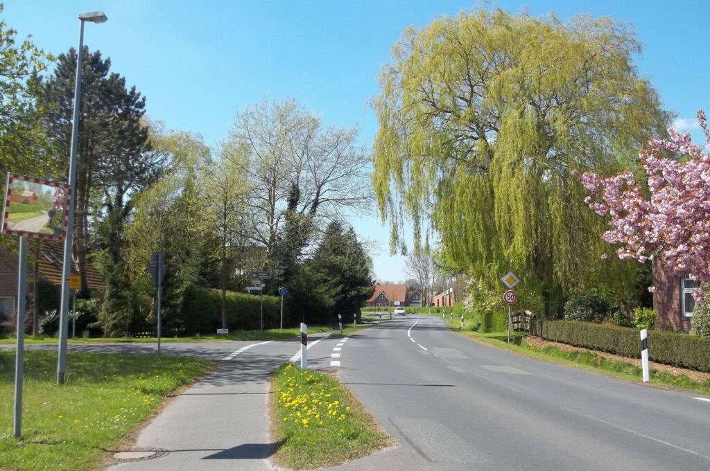 Aurich-Rahe, ein idyllisches, kleines Dorf